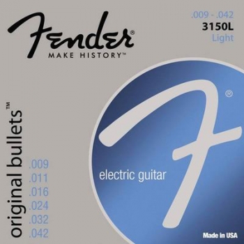 Satz Fender Original Bullets Pure Nickel 3150