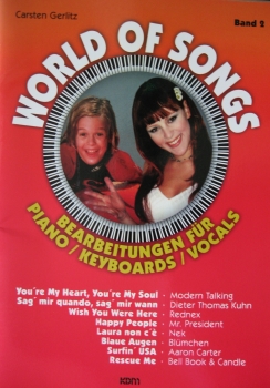 WORLD OF SONGS 2 - PIANO KEYBOARD VOCALS