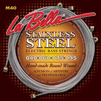 Satz La Bella "Hard Rockin' Steel" E-Bass
