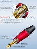 Preview: Neutrik Silent Plug Gitarren Kabel mit Winkelklinke 6m