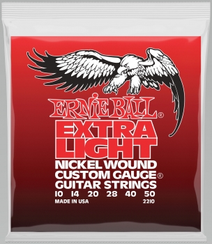 Ernie Ball Nickel Wound Extra Light Custom