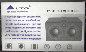 Alto M4 Studio Nahfeldmonitor, passiv