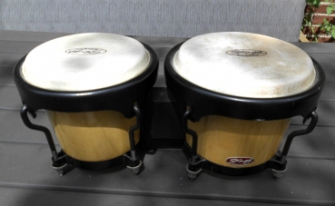 Bongo Stagg  7,5" & 6,5" natur mit Tasche