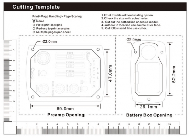 Belcat Cadic-1 Acoustic Guitar-Preamp
