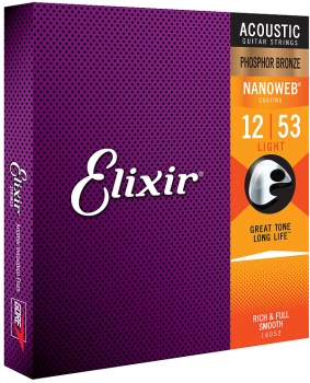 Elixir Phosphor Bronze Nanoweb Acoustic