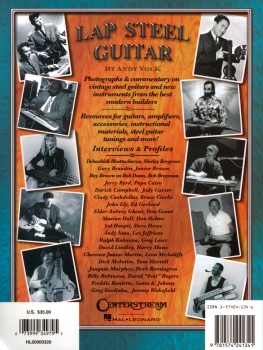 Lap Steel Guitar von Andy Volk