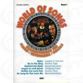 WORLD OF SONGS 1 - PIANO KEYBOARD VOCALS