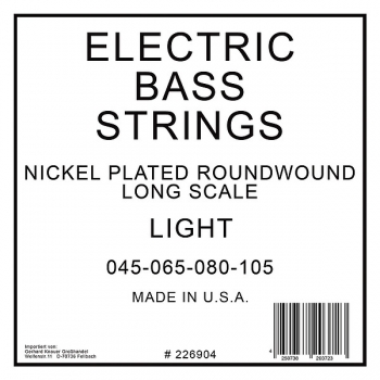 USA Bass-Saiten Nickel Roundwound