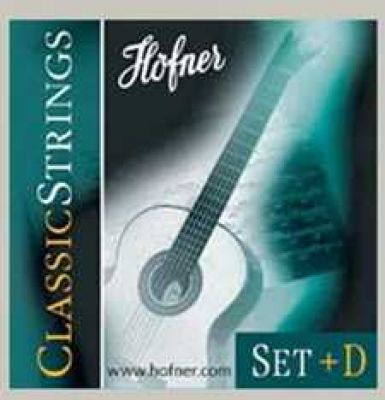 Satz Höfner Classic Saiten, mit doppelter D-Saite