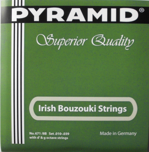 Satz Pyramid Irish Bouzouki 8-saitig oktaviert, Nr. 671/BB