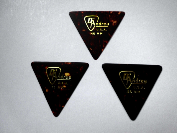 D'Andrea 355 Celluloid Pick-Set dtz