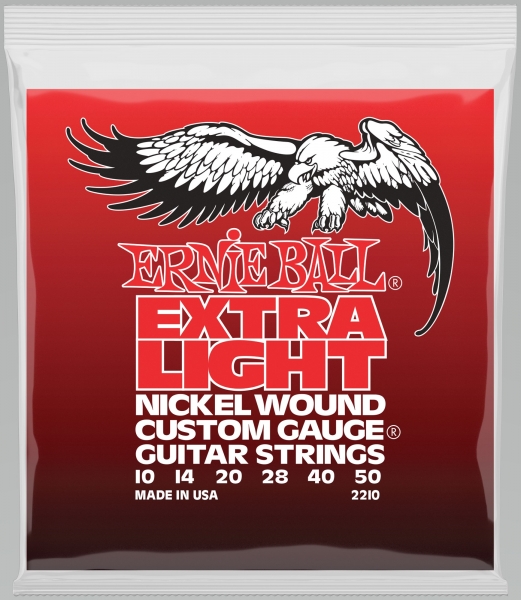 Ernie Ball Nickel Wound Extra Light Custom