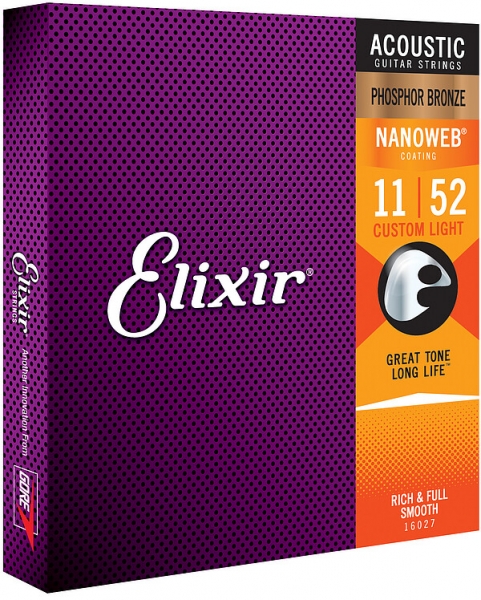 Elixir Phosphor Bronze Nanoweb Acoustic