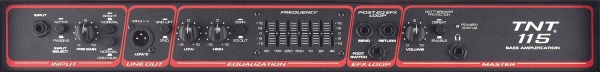 Peavey TNT 115 Bass Combo (Blue Marvel®-Speaker)